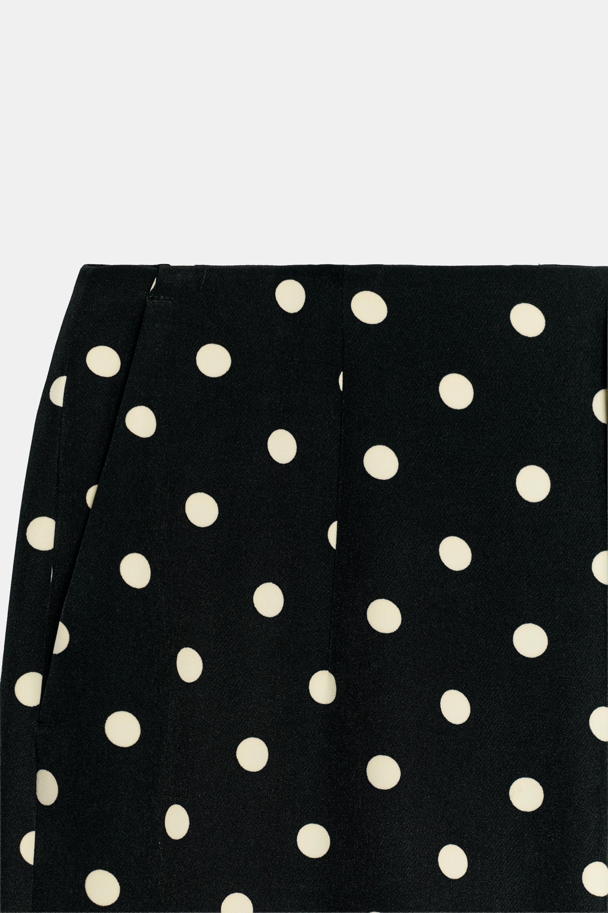 POLKA DOT FLARE PANTS